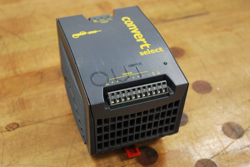 Power One LWN1601-6E, 24.7vdc,10A Power Converter Input voltage 100-240vac, 3.5A