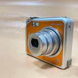Fujifilm FinePix V10 Orange Compact Digital Camera Tested Working Japan