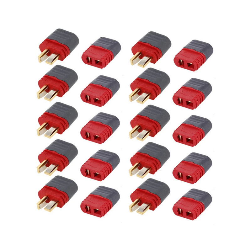 10Pairs Deans T Plug Connector Male Female for RC Car FPV Drone Quadcopter