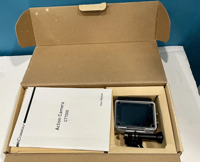 Crosstour CT7000 12MP Action Camera - Black Brand New