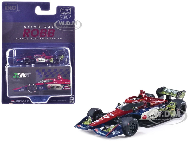 DALLARA INDYCAR #77 ROBB "GOODHEART" NTT SERIES 2026 1/64 CAR BY IXO IND64054
