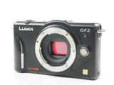 Panasonic LUMIX DMC-GF2 Black Body Mirrorless Compact Camera Junk Japan