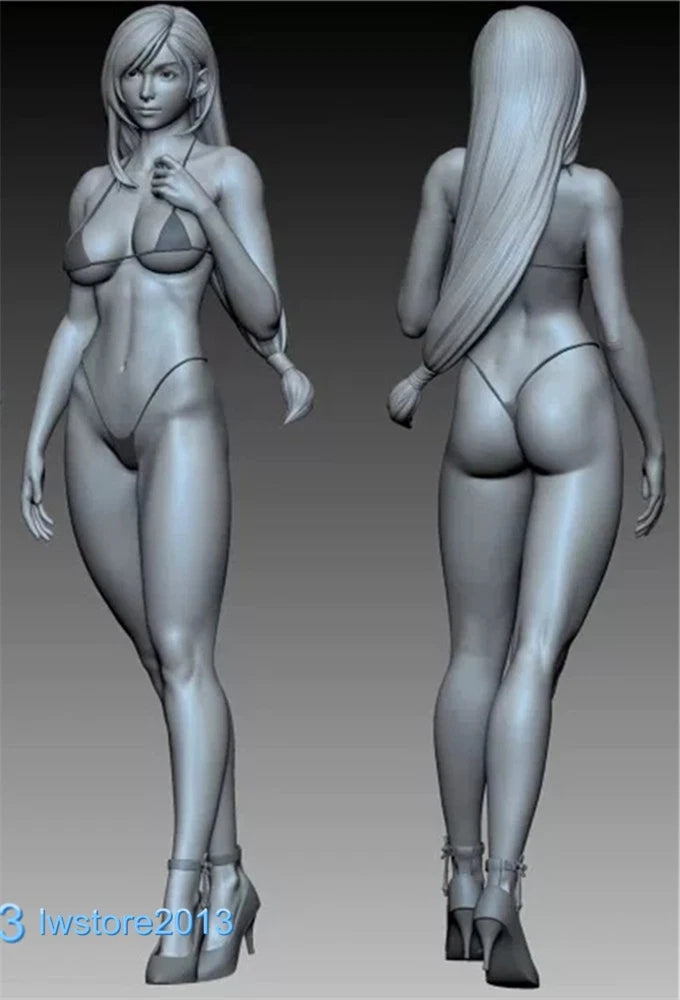 1/64 1/43 1/18 1/24 1/35 Bikini Girl Miniatures Figures Scene Model For Cars Toy