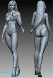 1/64 1/43 1/18 1/24 1/35 Bikini Girl Miniatures Figures Scene Model For Cars Toy