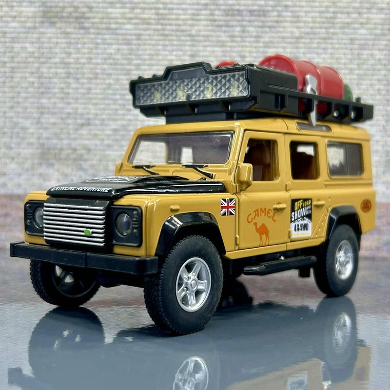 Land Rover Defender 110 ¨C Offroad Livery ¨C 1:32 Scale Diecast Model Car SUV 4x4
