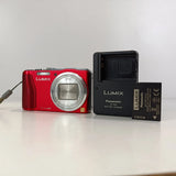 Panasonic Lumix DMC-TZ30 14.1MP Digital Camera Tested Red Digital Camera Lumix