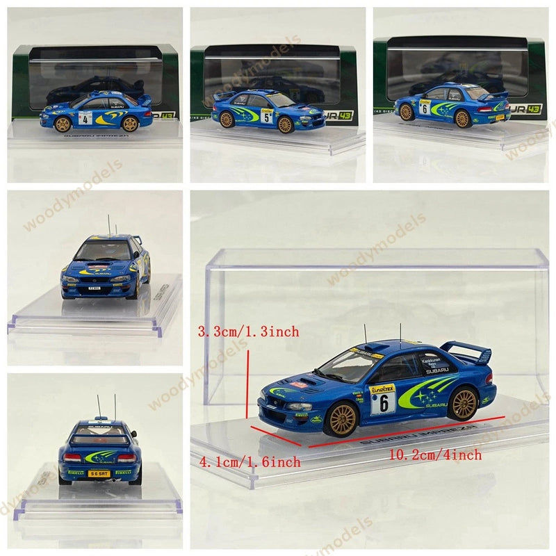 Hobby Japan HJR43 1/43 Impreza WRC 1997/1998/1999 RAC RALLY Diecast Model