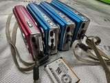 Fujifilm FinePix Z20 Z10 Camera Parts Lot (3x Z20 Blue +Pink Z10) as is 4 repair