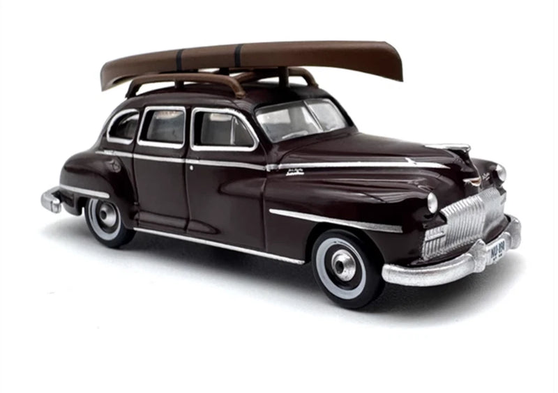 1/87 HO Scale Alloy Desoto Station Car Model Train Scene Miniature Collection