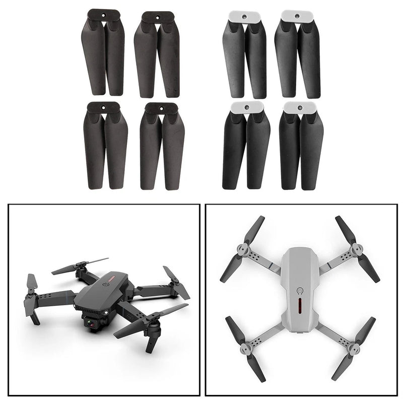 2 Pairs Plastic Propeller Props for E88 Accessory Spare Parts