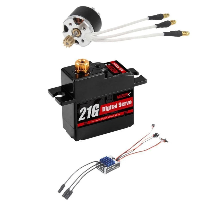 Motor with ESC Set 1/12 Scale Convenient Replace for MN82 MN168