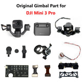 DJI Mini 3 Pro gimbal housing shell with camera lens and ribbon cable