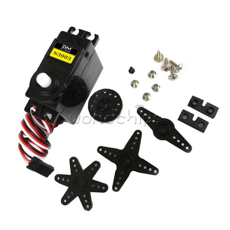 1PCS S3003 High Speed Torque Standard Servo Gear Motor For RC Car Helicopter