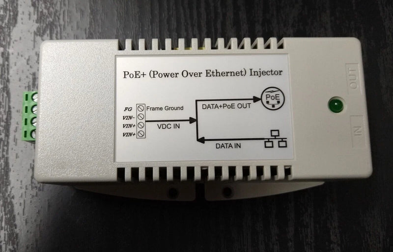 Tycon TP-DCDC-4856GD-VHP DC to DC 56V 70W Gigabit Dual 802.3at w/ PoE Inserter