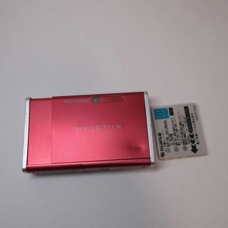 FUJIFILM FinePix Z1 Compact Digital Camera Red Used Item From Japan Good