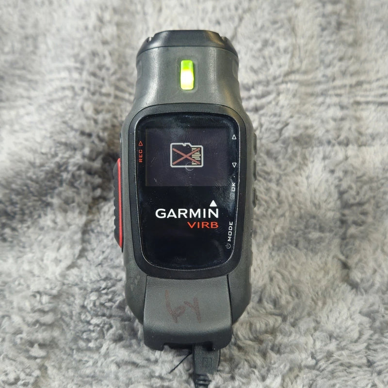 Garmin Virb Elite Action Camera Battery Bad For Parts  Or Repair. Tested Works