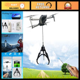 Universal Drone Airdrop System for Payload Delivery - Mechanical Claw for DJI Mi