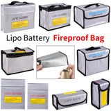 RC Lipo Battery FireProof Explosion-Proof Travel Storage Charge Protect Bag