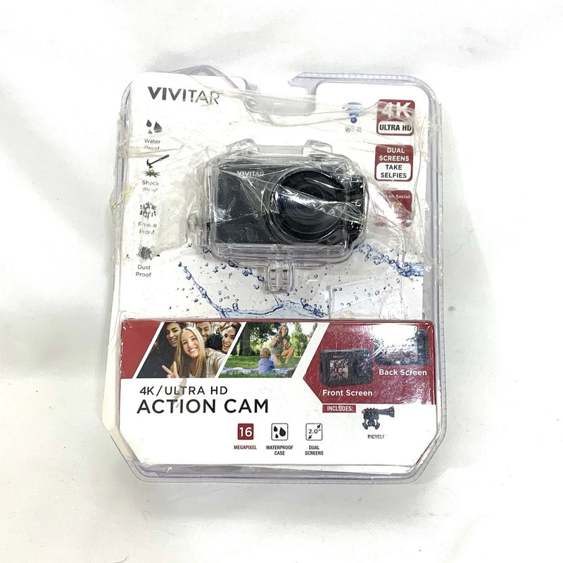 Vivitar Capture Cam Dual-Screen Action Camera  (Won??t Charge) Case & Parts