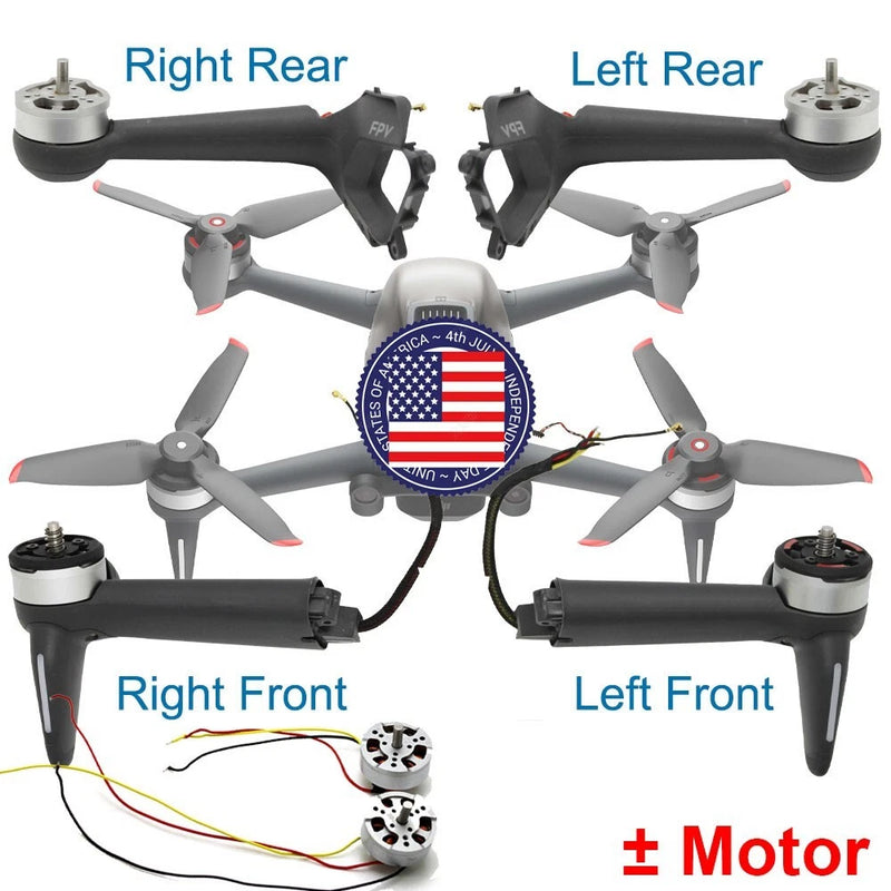 OEM Front Rear Right Left Arm Shell ¡À Motors Cover Case Repair For DJI FPV Drone