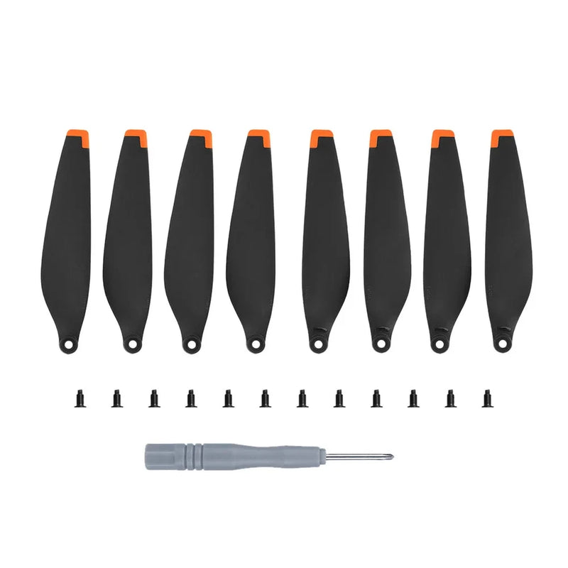 8Pcs Propeller Replacement Wing Blade with Screw Accessories Propeller Blade Spa