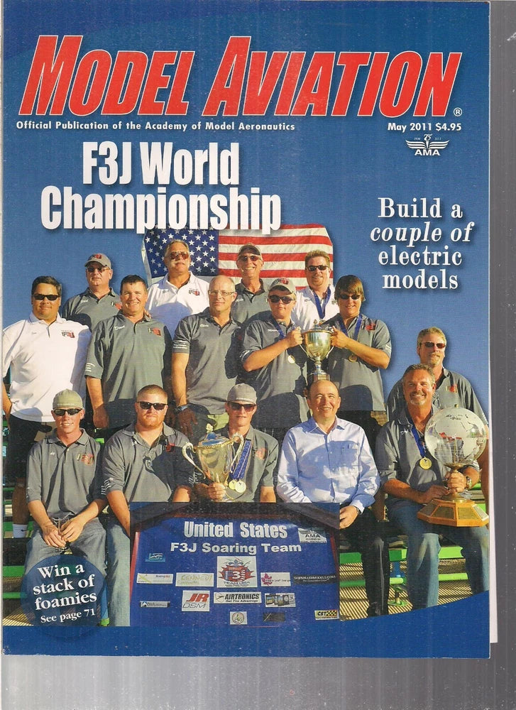 Model Aviation May 2011 Plane Hobby Airplane Aeronautics F3J World Championship