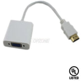 HDMI Input to VGA w/ 3.5mm Audio output Adapter Converter For PC Laptop HD DVD