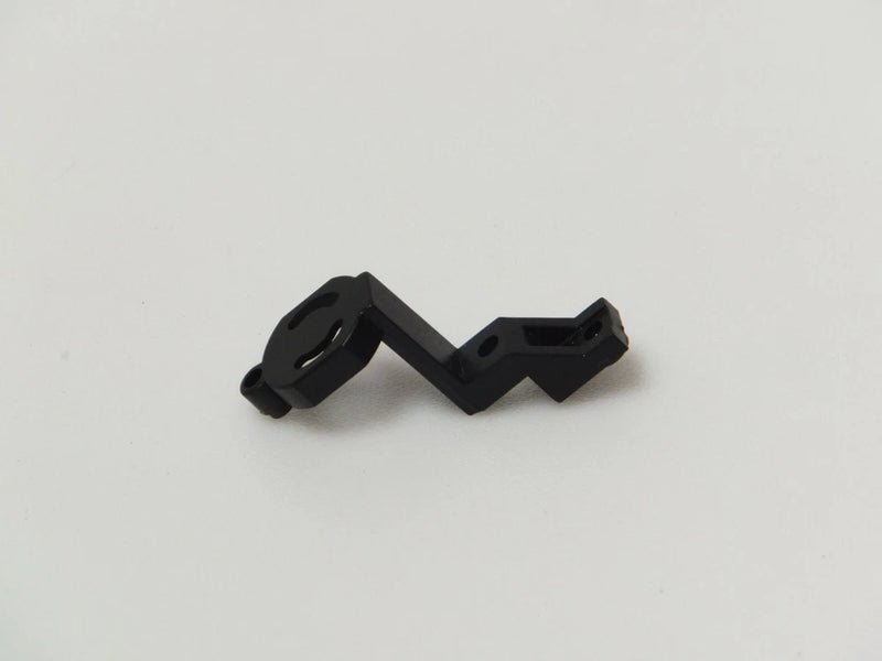 Motor cover for RC drone, black plastic bracket with mounting hole