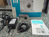 HP Photosmart R507 Digital Camera Y2k 4.1MP Silver Tested