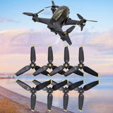 4 Pairs Propellers Blades For DJI FPV Drone Accessories Quiet Quick Release Gold