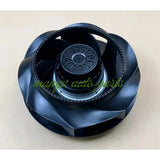 Centrifugal cooling fan, dark blue/black blower wheel with circular motor hub