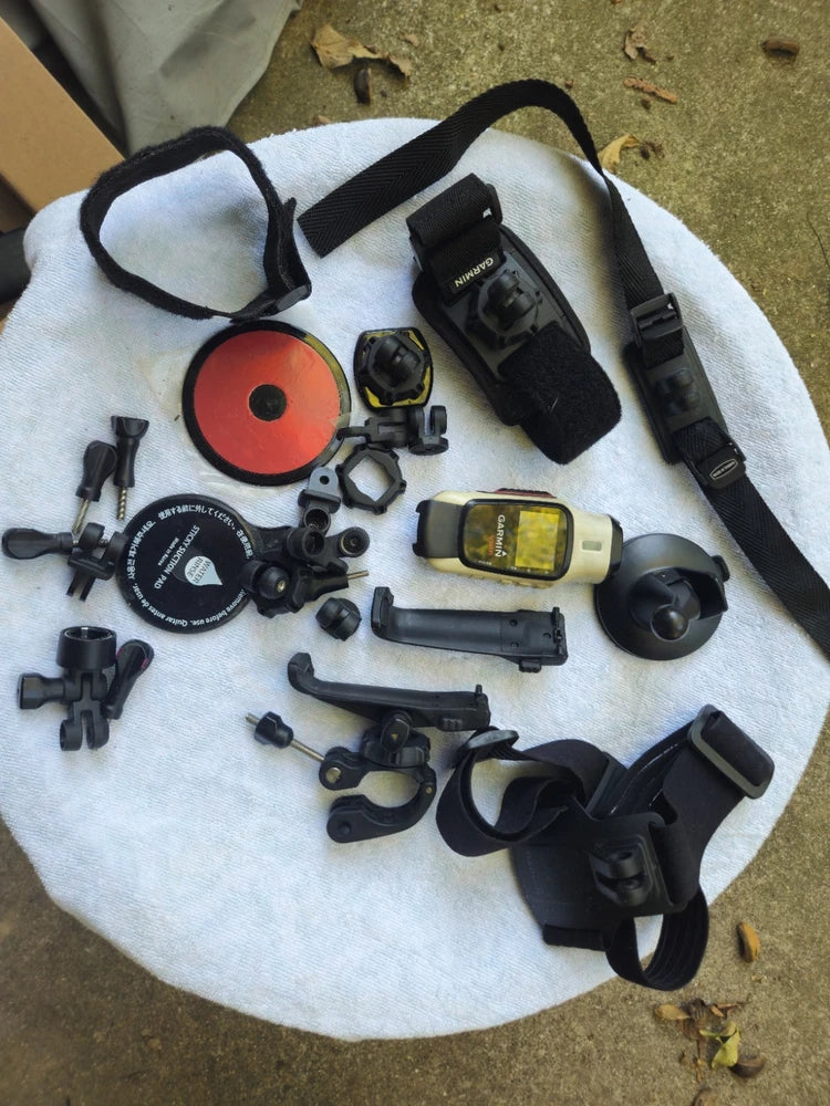 Garmin Virb Elite Camcorder -  Black/White, Lots of accessories, NEEDS BATT