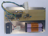 Keithley battery pack circuit board with wired battery module and connectors