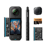 New Insta360 X5 8K 360 Action US Adventure Camera Bundle - Dual Battery - SEALED