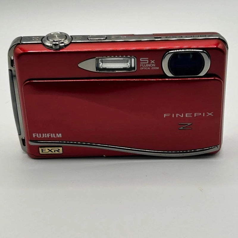 FUJIFILM FinePix Z800 EXR Red Compact Digital Camera Tested Working Japan