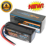 5200mAh 6S 22.2V 50C Soft Case LiPo Battery 6-Cell Powerhobby PHB6S520050 Battery