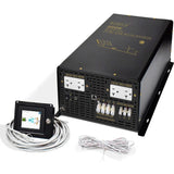 9000W Pure Sine Wave Inverter 96V to 120V 240V Split Phase Solar Remote Wired RV