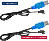 3.7V Lipo Battery Charger - SM-2P Cable RC Toy Remote Control Car Vehicle Rechar Battery