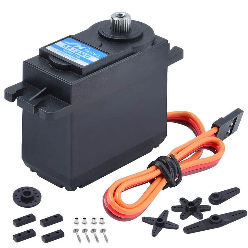 JX Servo PS-5513MG 13KG Metal Standard Servo For 1:8/1:10 RC Car Airplane Parts