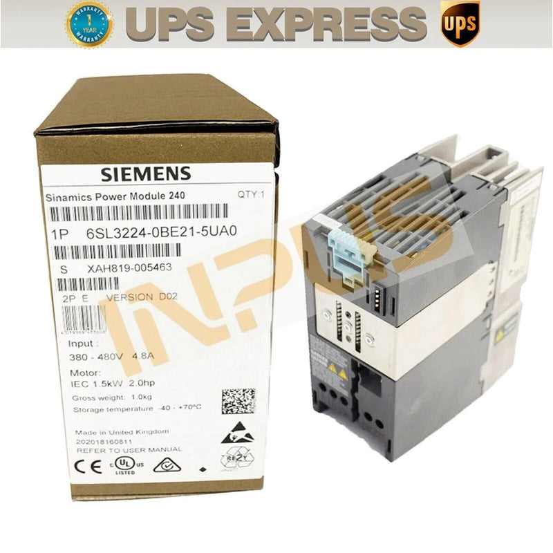 1PCS NEW Siemens  6SL3224-0BE21-5UA0 Module Inverter Fast shipping