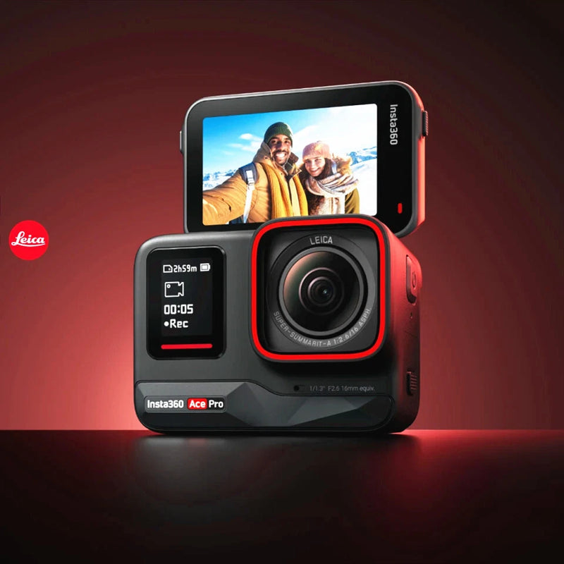 Insta360 Ace Pro 8K Action Camera CO-ENGINEERED With Leica Flagship 1/1.3 Sensor