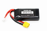 Rage RC 11.1V 3S 1000mAh LiPo Battery with XT60 Connector; LightWave 400BL Battery