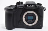 Panasonic LUMIX GH5 Mirrorless Camera 20.3MP Body Only Black Wi-Fi Viewfinder
