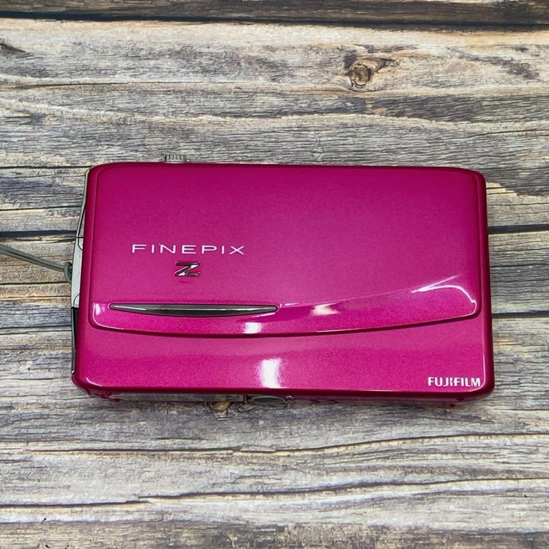FUJIFILM FinePix Z950EXR Compact Digital Camera Pink no Accessories Tested Used