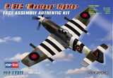 HobbyBoss 80243 North American P-51C Mustang 1/72 Scale Plastic Model Kit