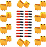 Xt60 Connectors 10 Pairs Xt60 Plug Suitable for Remote Control Lithium Polymer Battery