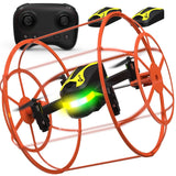 Morlyrctooy M17 Drone with Protective Cover Mini RC Multicolored