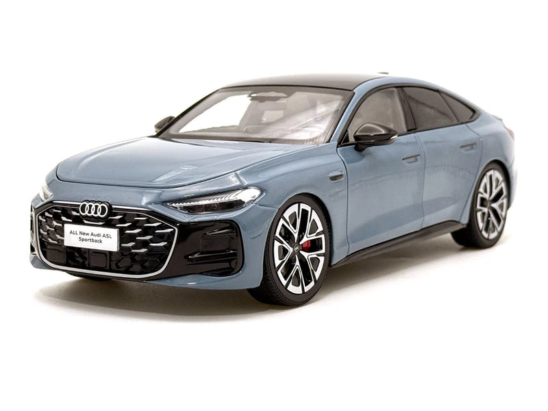 1:18 All New Audi A5L Sportback Blue Diecast Metal Model