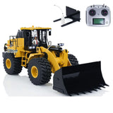 Metal 1/14 Hydraulic Loader RC Model ESC Motor Servo Lights Sound W/O Battery Battery