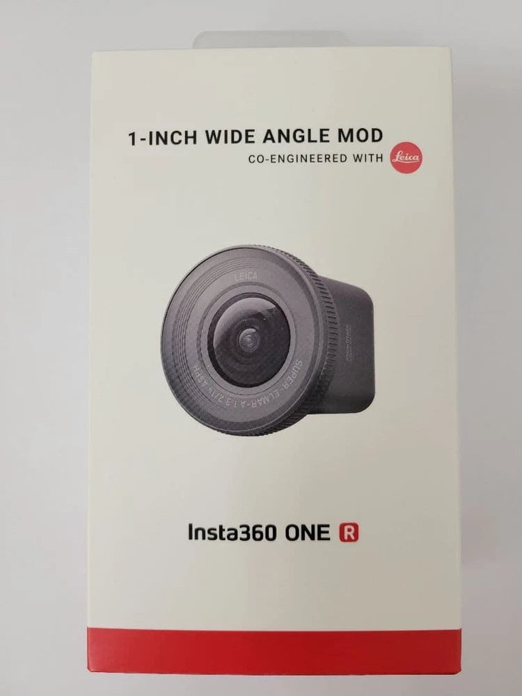 Insta360 ONE R RS Leica 1-Inch Wide Angle Lens Module 5.2K CM537 Black
